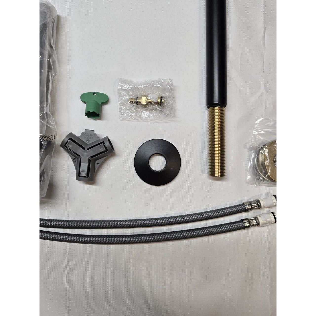 Kohler 77967-BL Components Bathroom Faucet Spout Less Handles -Matte Black *READ