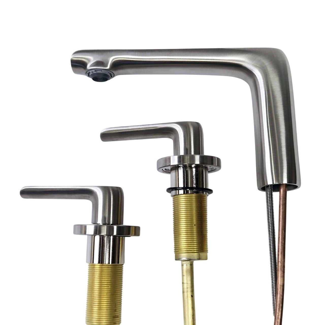 Kohler 97352-4-BN Avid Widespread Bathroom Sink Faucet - Brushed Nickel *READ