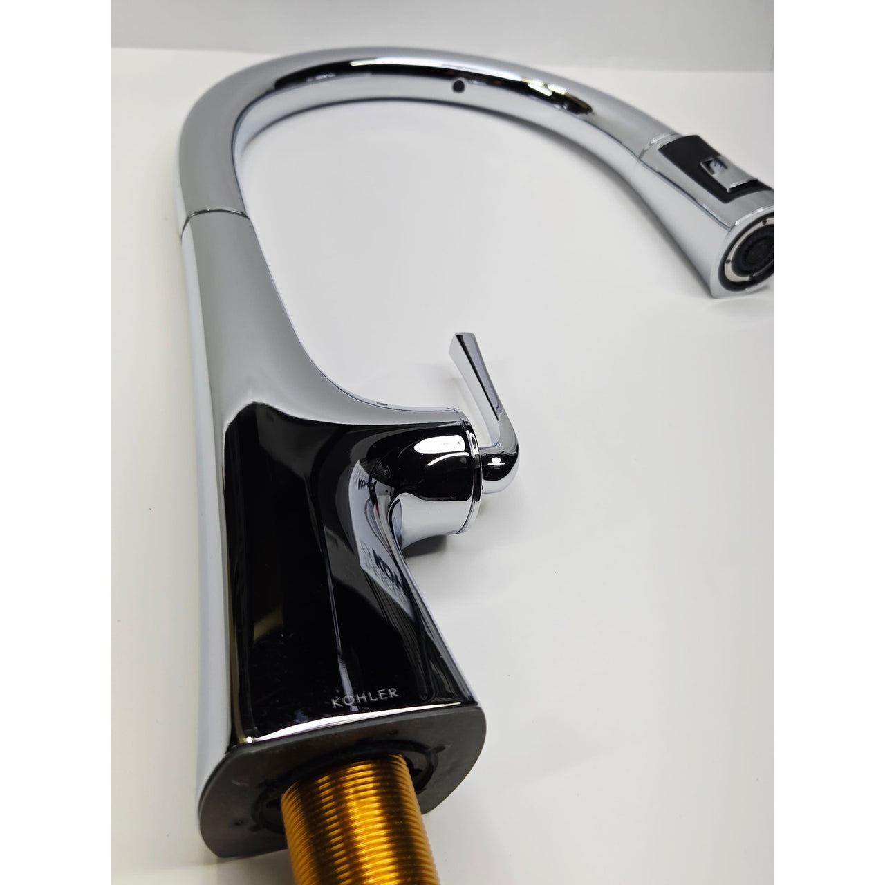 Kohler 22068-WB-CP Graze Touchless Pull-Down Kitchen Faucet-Polished Chrome READ