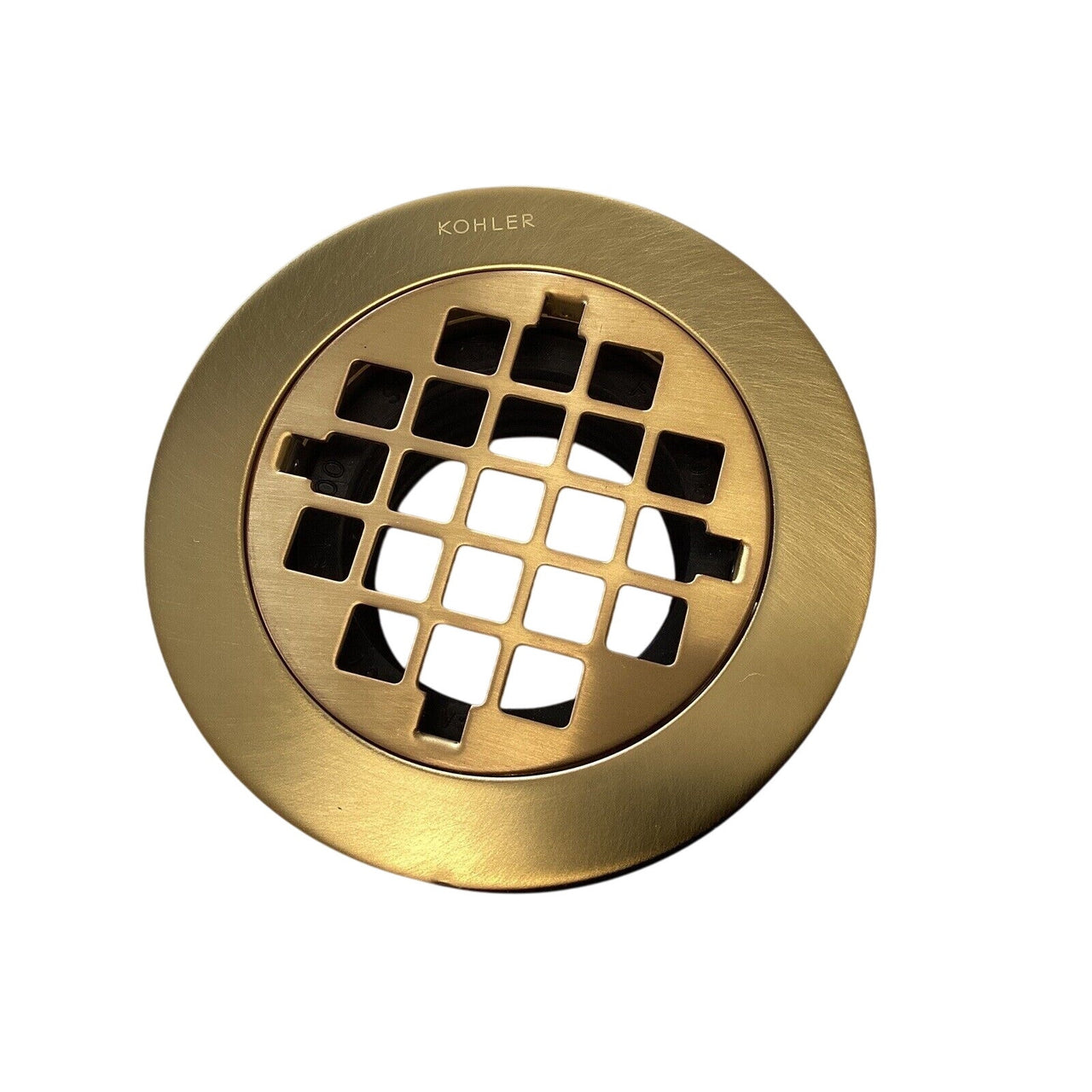 Kohler 9132-2MB Round Shower Drain - Vibrant Brushed Moderne Brass *READ