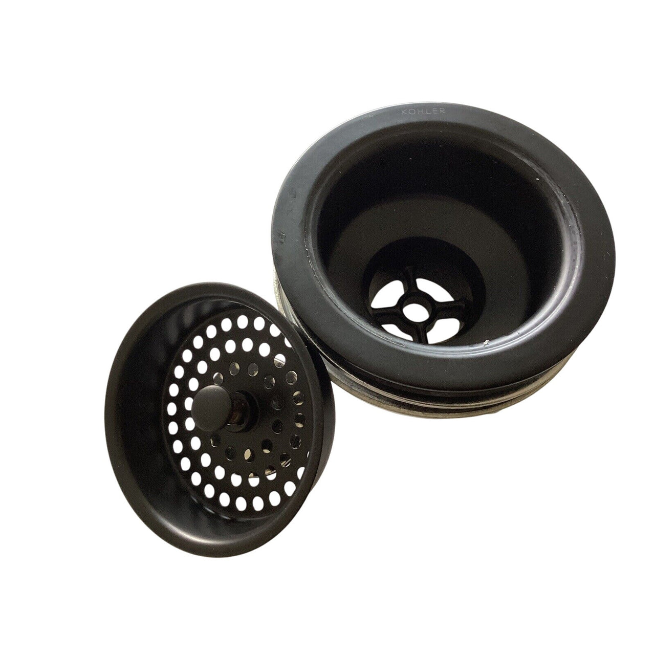 Kohler 8799-BL Duostrainer Sink Drain/Strainer Basket, No Tailpiece -Matte Black