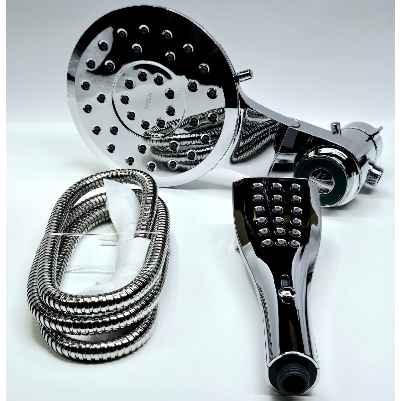 Moen 220C3EP Verso 1.75 GPM Multi Function Shower Head with Hand Shower - Chrome