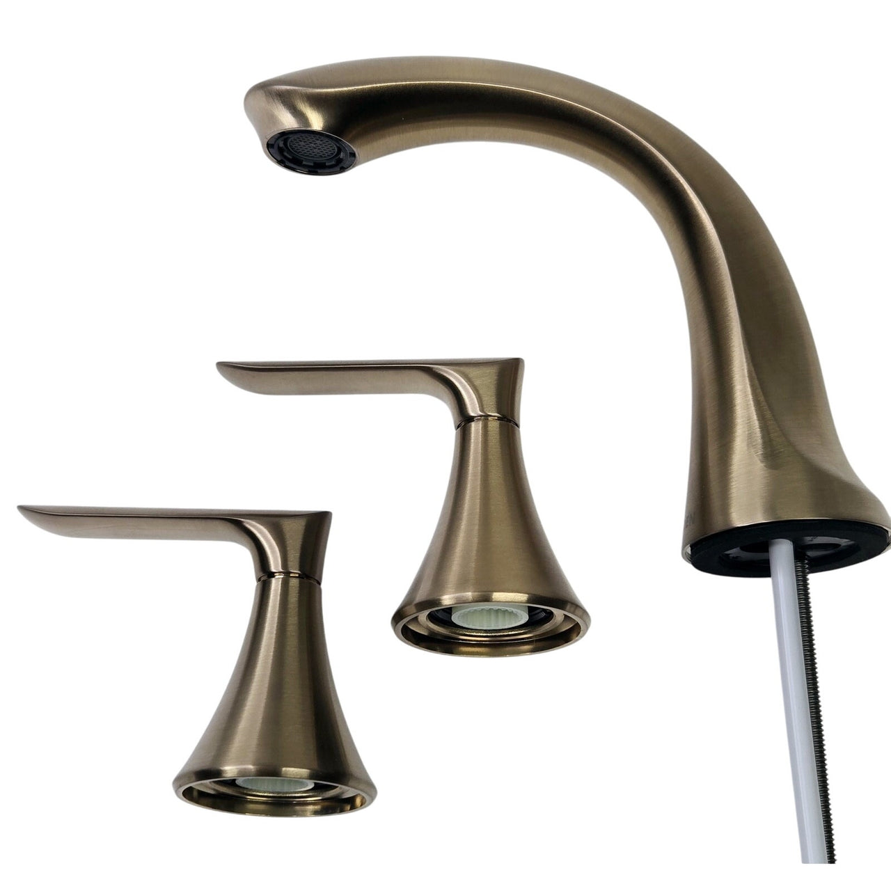 Moen 84517BZG Findlay 8" Widespread Bathroom Faucet - Bronzed Gold