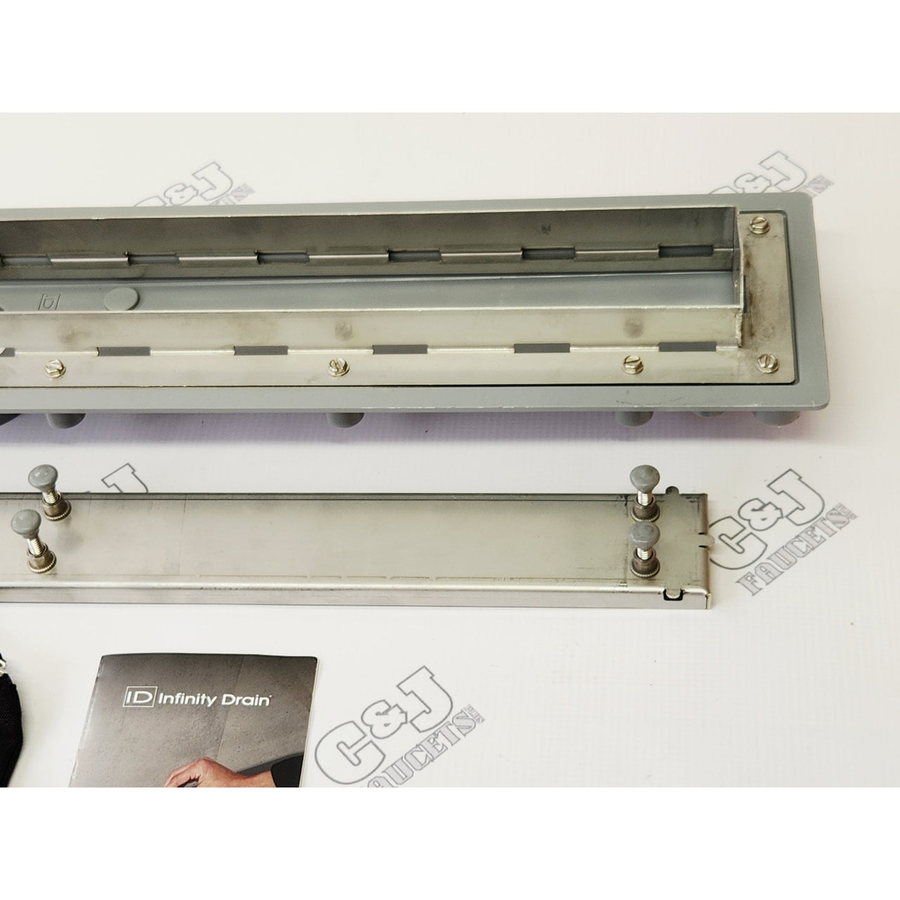 Infinity Drain UTIF-P 30SS 30" Complete Universal Infinity Drain Kit - Stainless