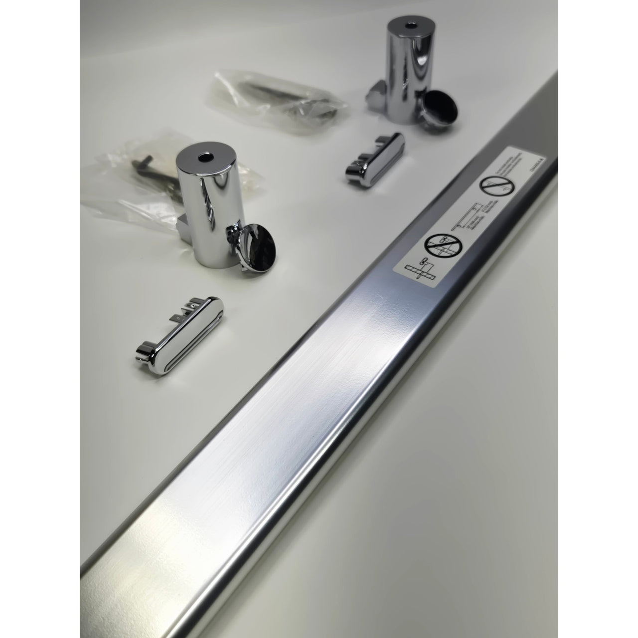 Kohler 97625-SHP Choreograph 24" Shower Barre - Bright Polished Silver