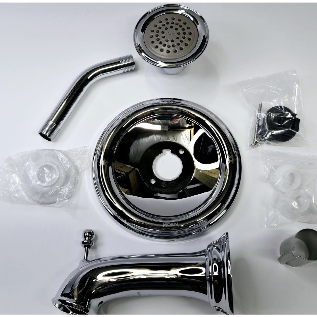 Moen T62153 Brantford Bathtub and Shower Trim Kit No Valve, 2.5 GPM- Chrome READ