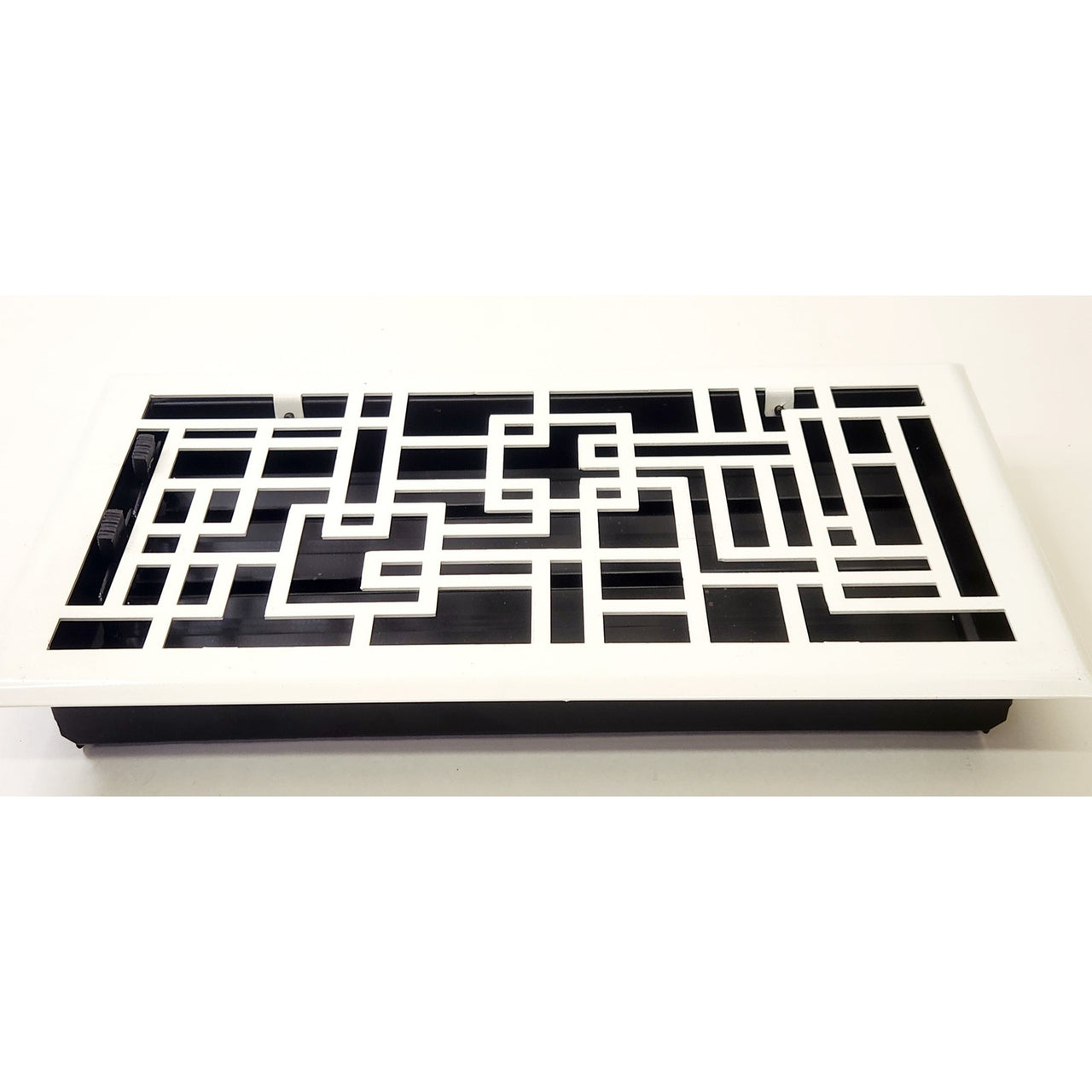 Signature Hardware 435450 Baer 6" x 12" Floor Register - White