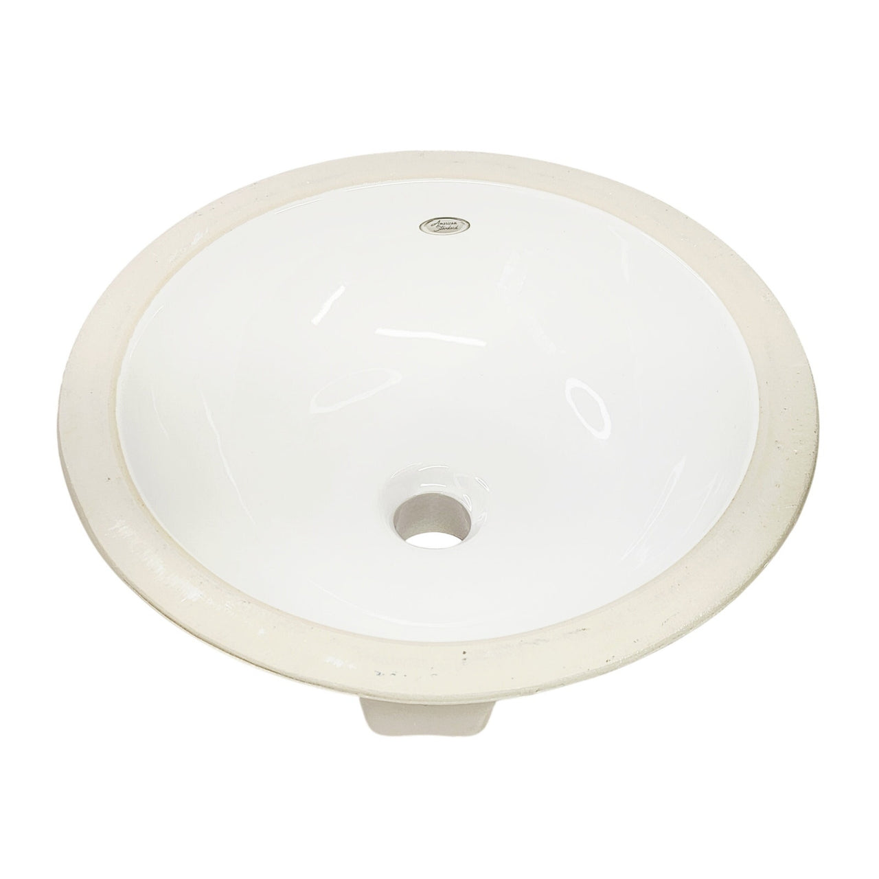 American Standard 0630000.020 Orbit 12-3/4" Undermount Bathroom Sink - White