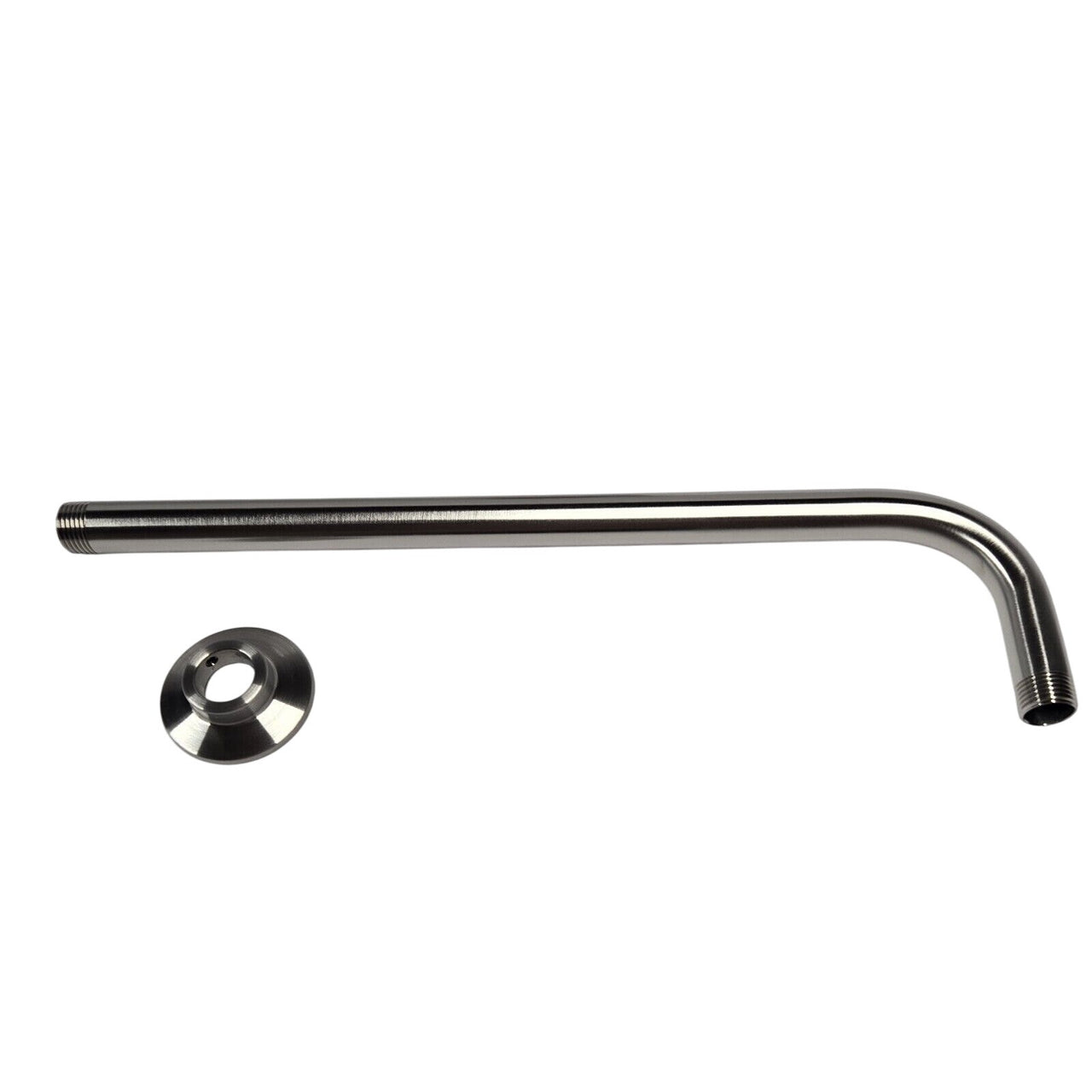 Kohler 10124-BN Wall-Mount Rainhead Arm and Flange - Brushed Nickel