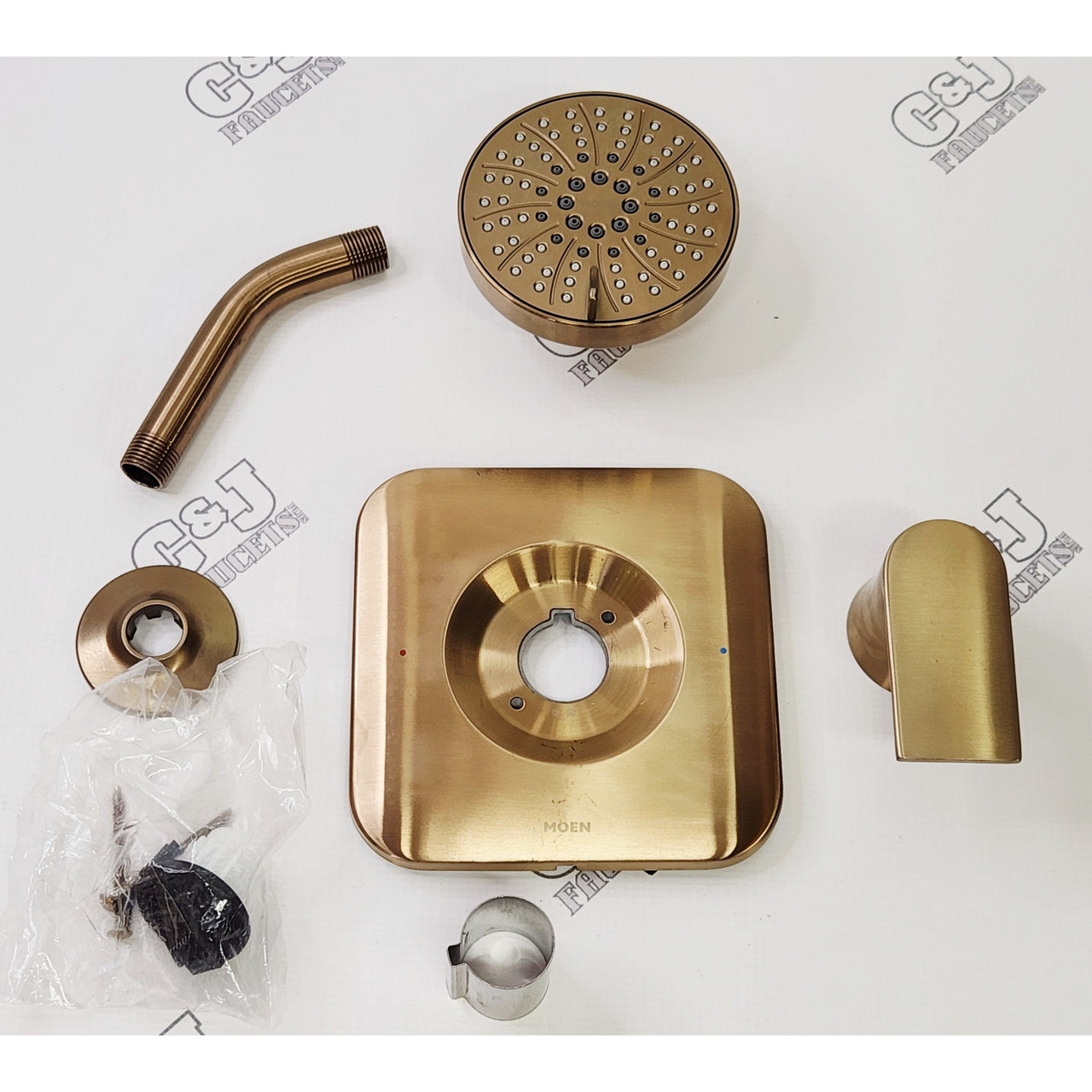Moen T2472EPBZG Genta Eco-Performance Shower Trim Only - Bronzed Gold READ