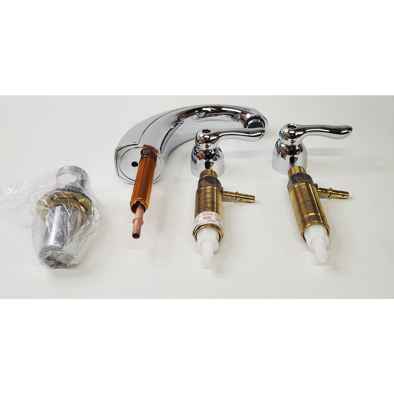 Moen 8924 M-Bition Double Handle Widespread Bathroom Faucet - Chrome READ