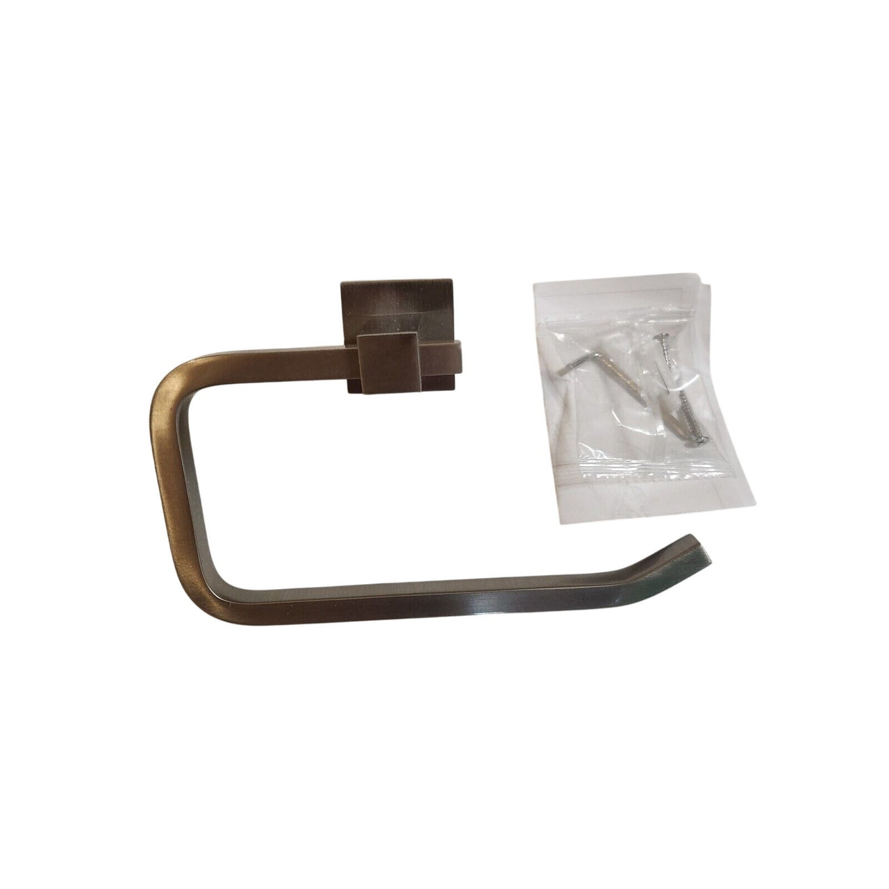 Signature Hardware 295812 Albury Spring Bar Toilet Paper Holder - Brushed Nickel
