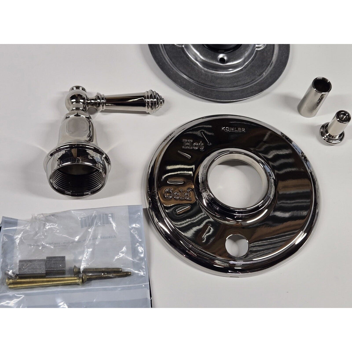 Kohler T72768-4-SN Artifacts Pressure-Balancing Valve Trim - Polished Nickel