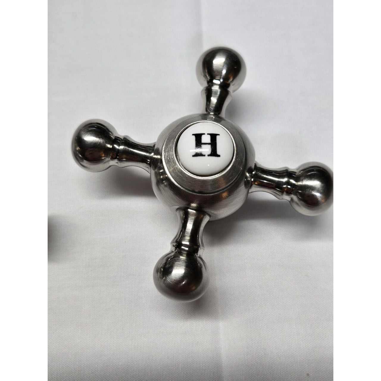 Signature Hardware 424556 Contemporary Cross Handles - Brushed Nickel