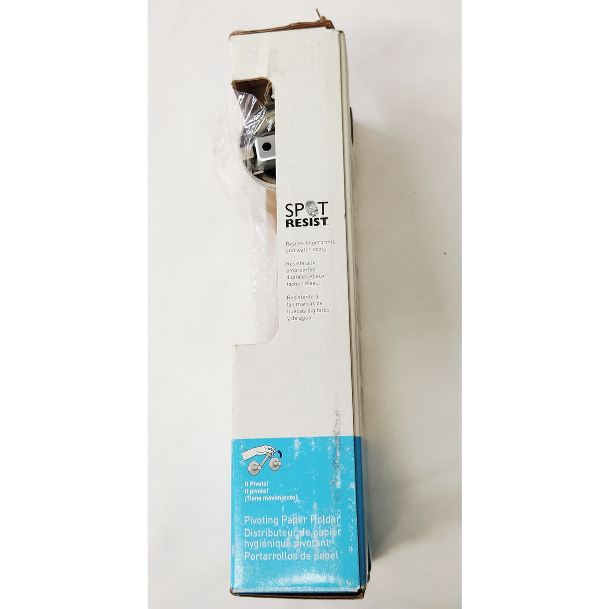 Moen Y1108BN Rinza Pivoting Toilet Paper Holder - Spot Resist Brushed Nickel