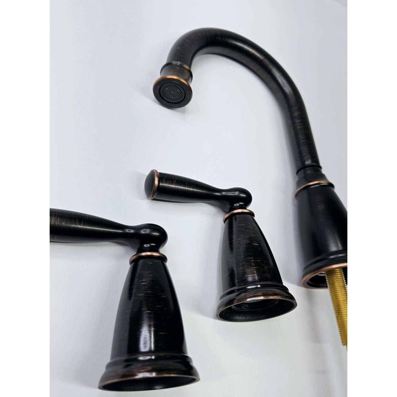 Moen 84947BRB Banbury 8 in. Widespread Bathroom Faucet - Mediterranean Bronze
