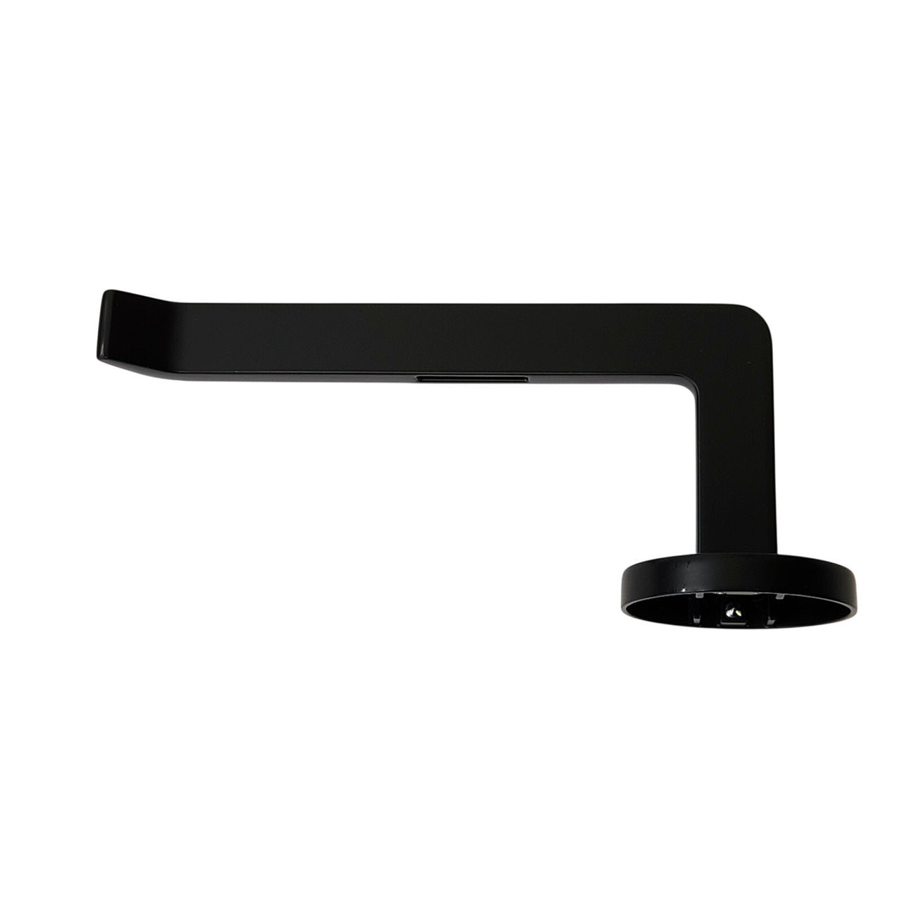 Signature Hardware 485043 Drea Wall-Mounted Toilet Paper Holder-Matte Black READ