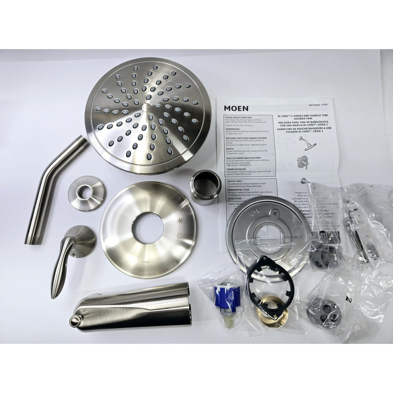 Moen UT2232EPBN Eva Collection 2-Series Shower Trim Kit - Brushed Nickel *READ1