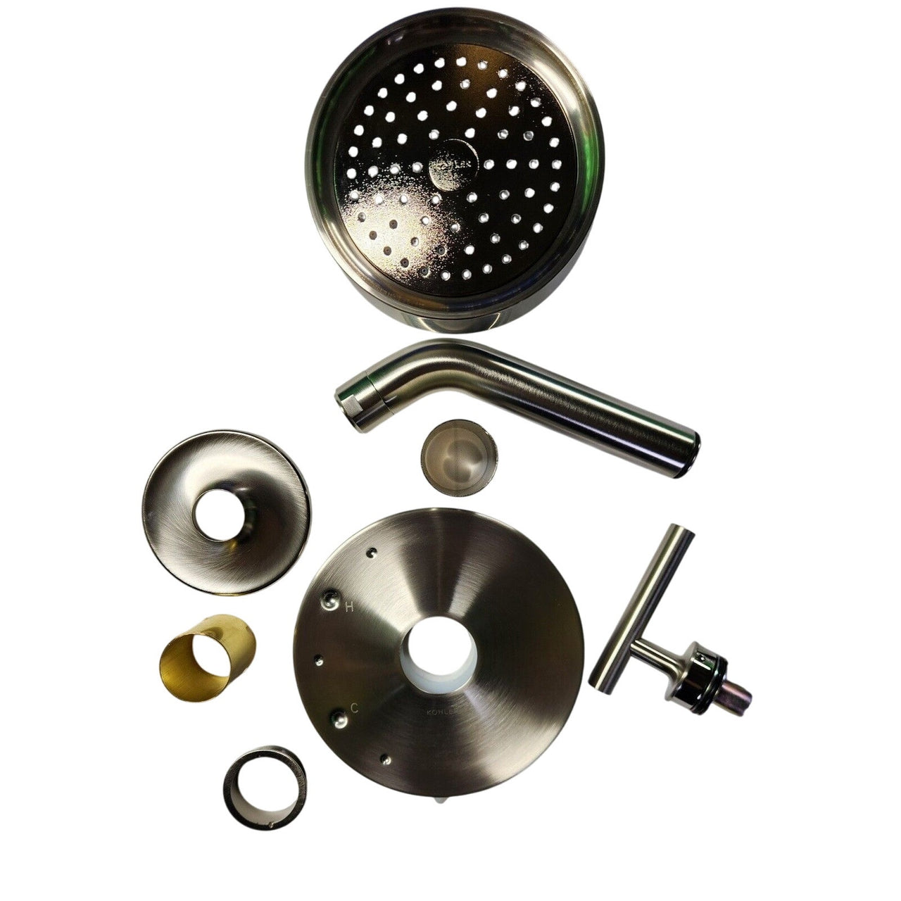 Kohler TS14422-4-BN Rite-Temp Shower Trim Kit - Vibrant Brushed Nickel