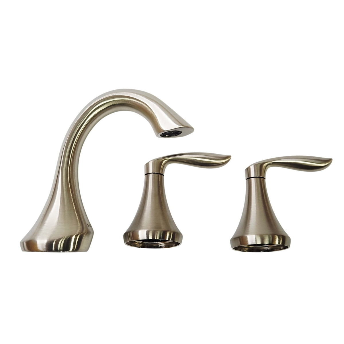 Moen T6420BN Eva Double Handle Widespread Bathroom Faucet - Brushed Nickel
