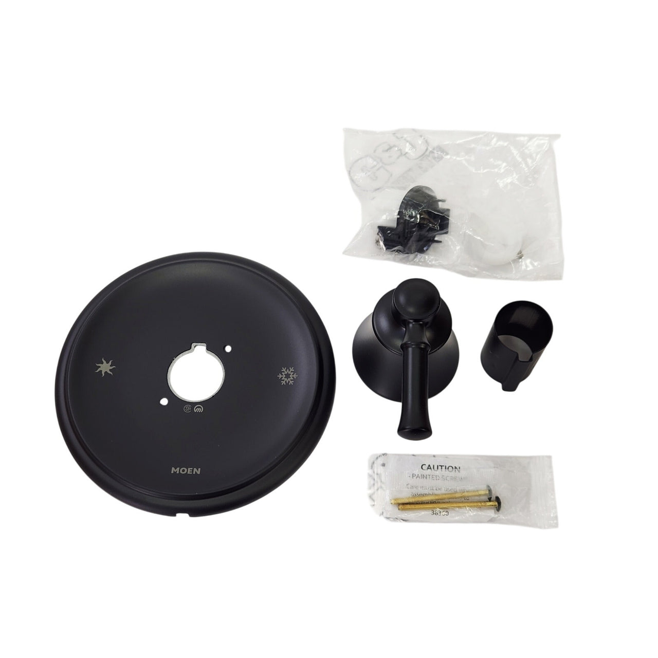 Moen T2181BL Dartmoor Pressure Balanced Valve Trim Less Rough In - Matte Black