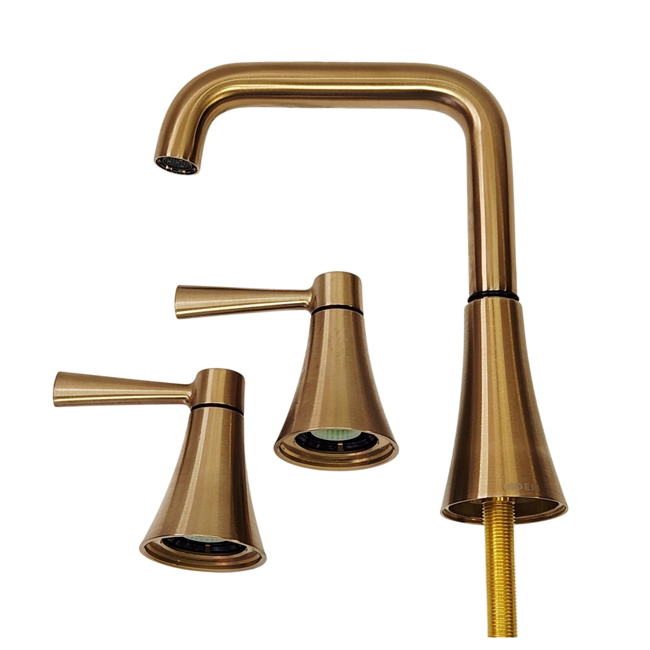 Moen 84026BZG Ronan 8" Widespread 2-Handle Faucet - Bronzed Gold