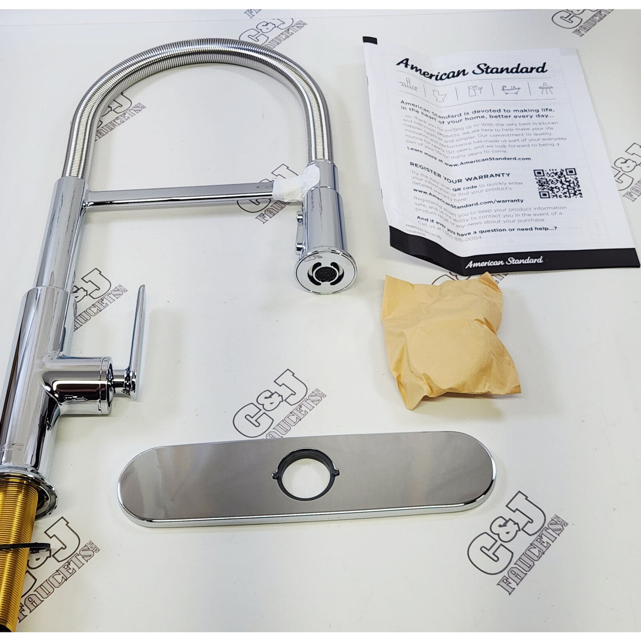 American Standard 1176960020 Sonner 1.8 GPM Pre-Rinse Kitchen Faucet - Chrome