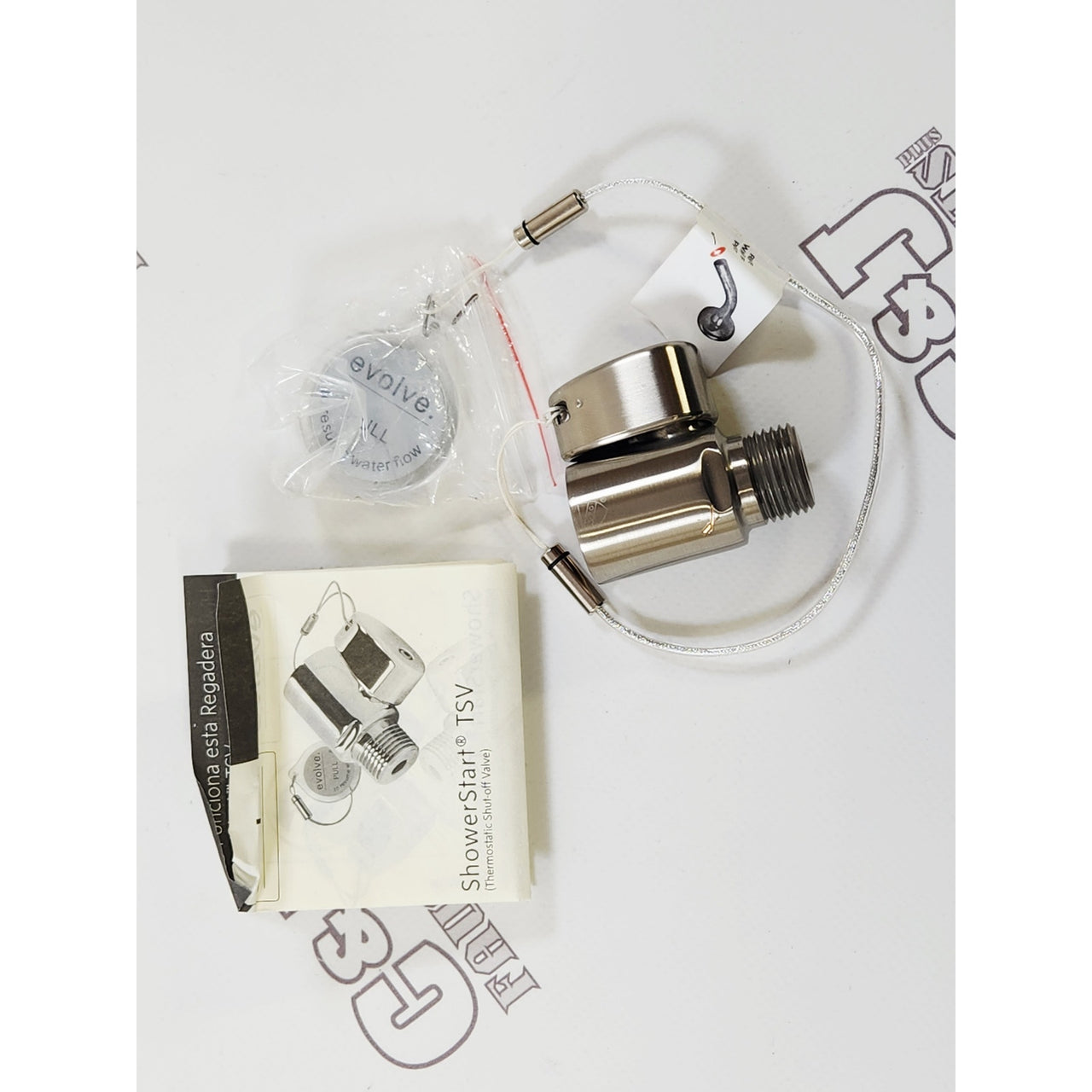Evolve SS-1002BN-SB ShowerStart Thermostatic Shower Valve - Brushed Nickel READ