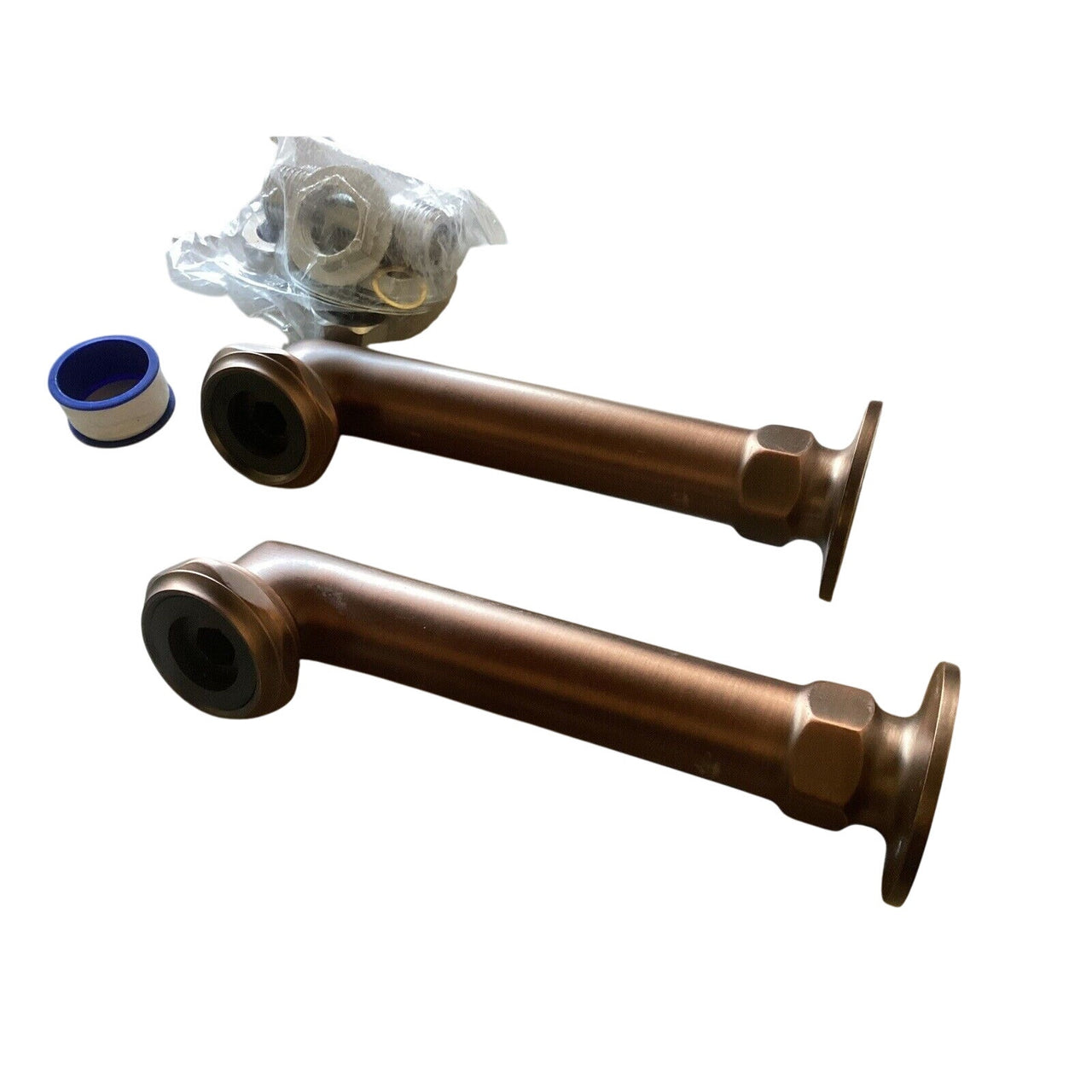 Signature Hardware 114307 6" Deck Mount Couplers - Oil Rubbed Bronze *READ