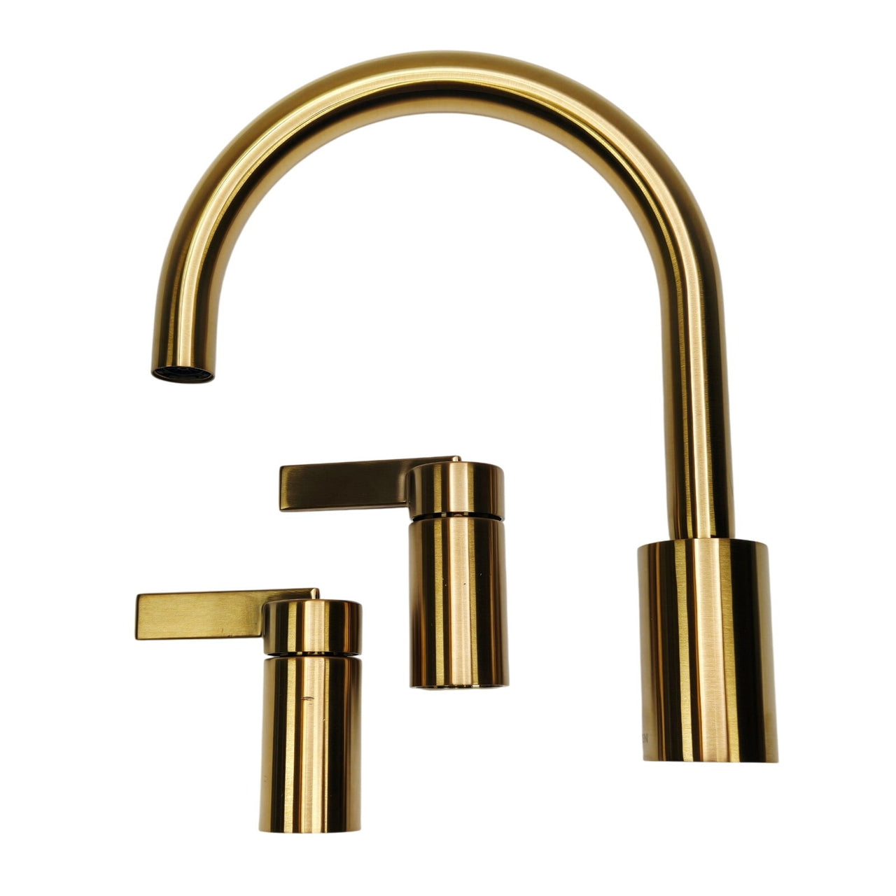 Moen T6223BG Cia Deck Mounted Roman Tub Filler - Brushed Gold READ