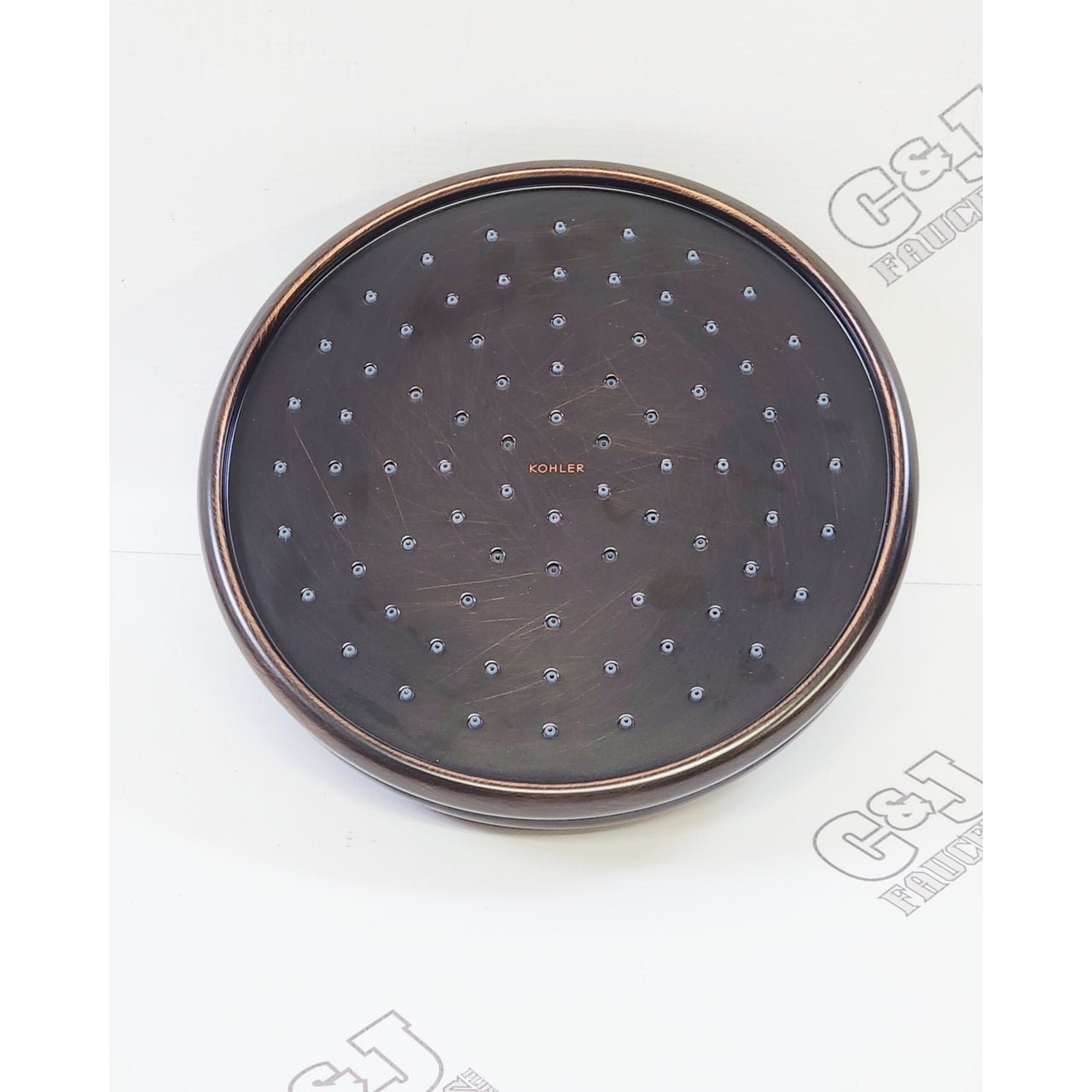 Kohler 13692-E-2BZ Traditional 2.0 GPM 8" Rainhead - Oil Rubbed Bronze