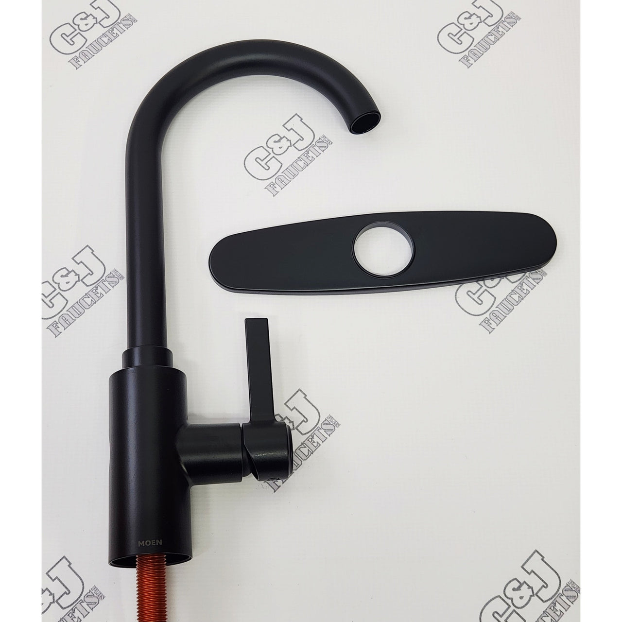 Moen 7882EWBL Genta LX 1.5 GPM MotionSense Pull Down Kitchen Faucet -Matte Black