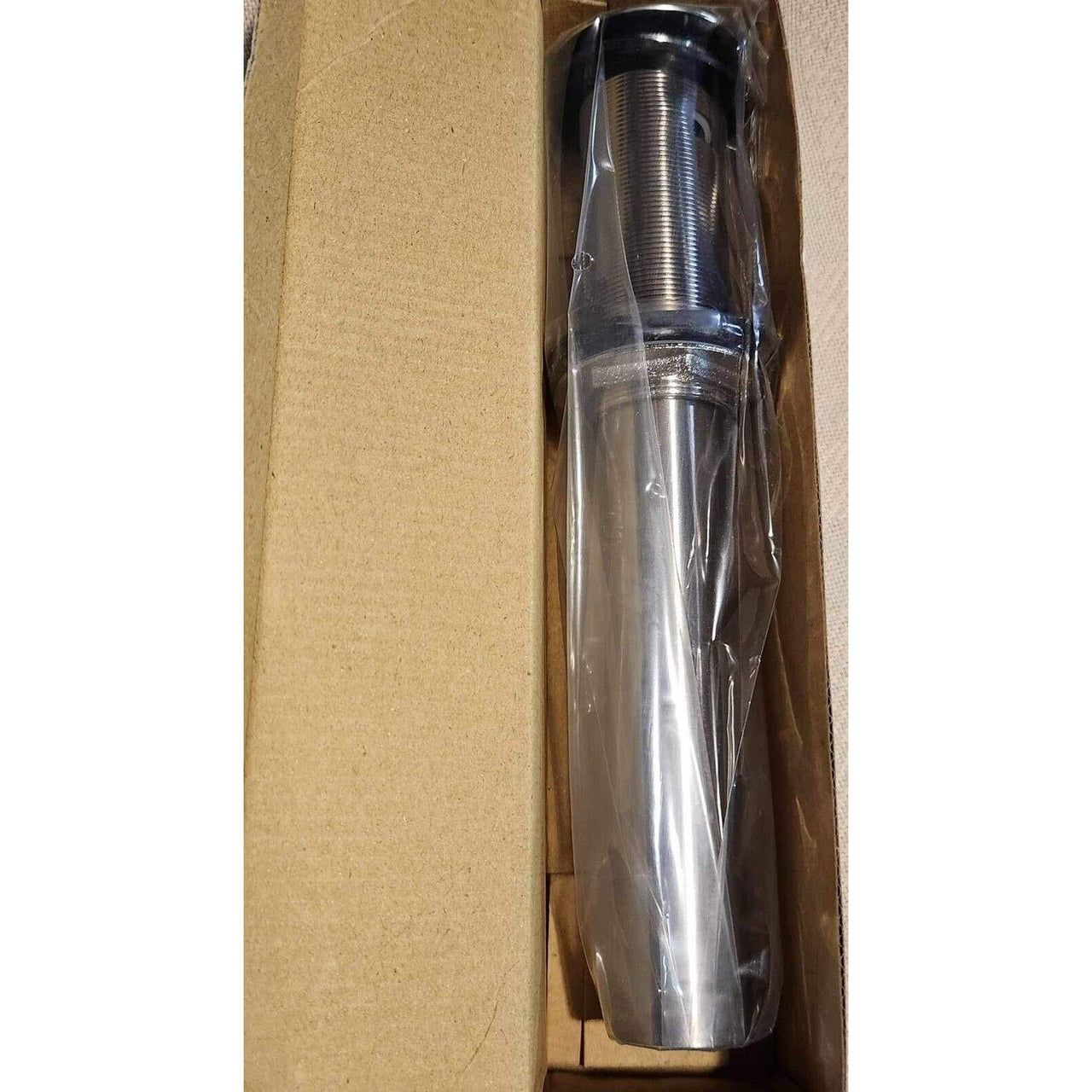 Signature Hardware 406287 Press Type Pop-Up Bathroom Drain - Brushed Nickel