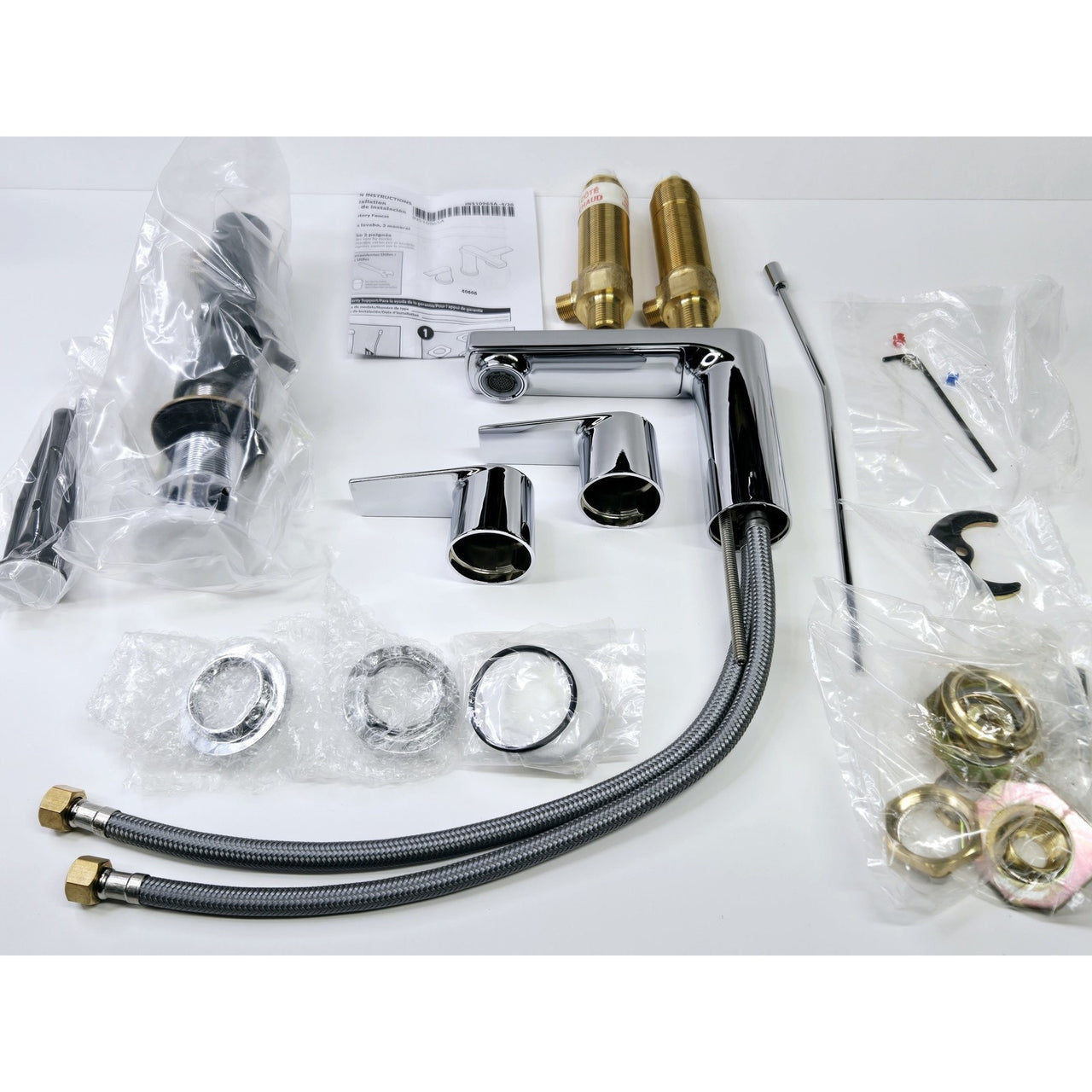 Moen 40606 Slate 8" Widespread 2-Handle Bathroom Faucet - Chrome