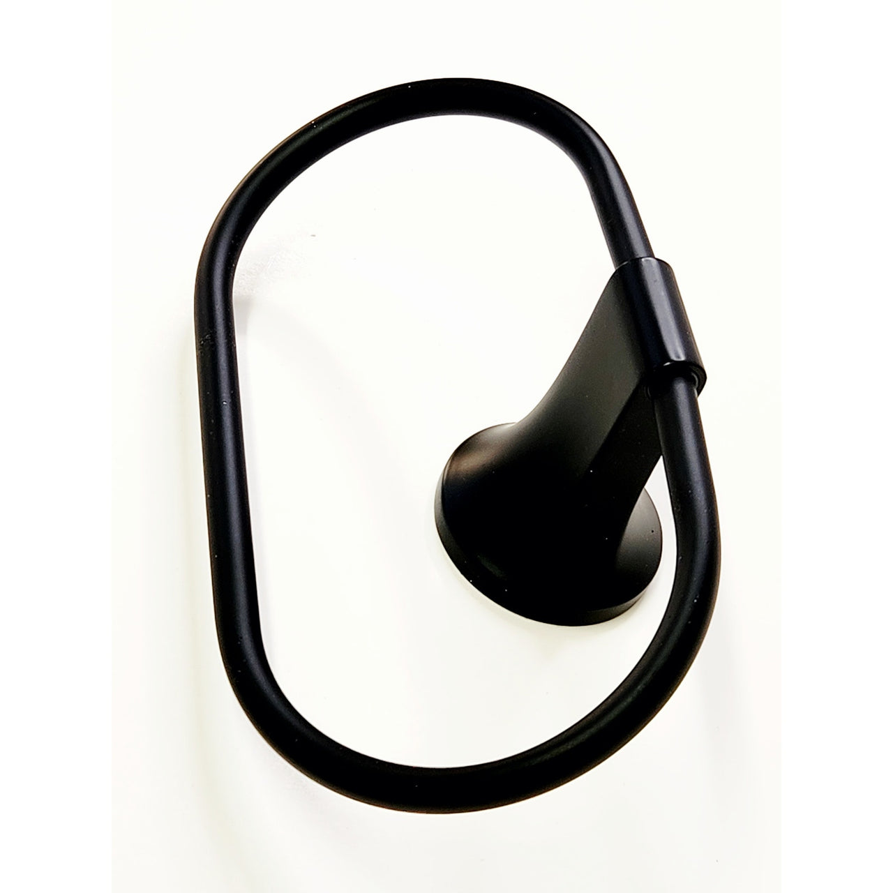 Pfister BRB-PFM0B Pfirst Modern Wall Mounted Towel Ring - Matte Black READ