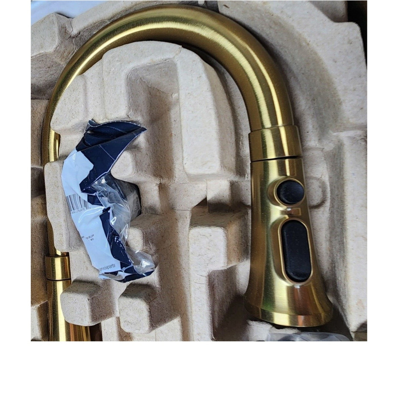Kohler 23766-2MB Tone Touchless Kitchen Sink Faucet - Brushed Moderne Brass