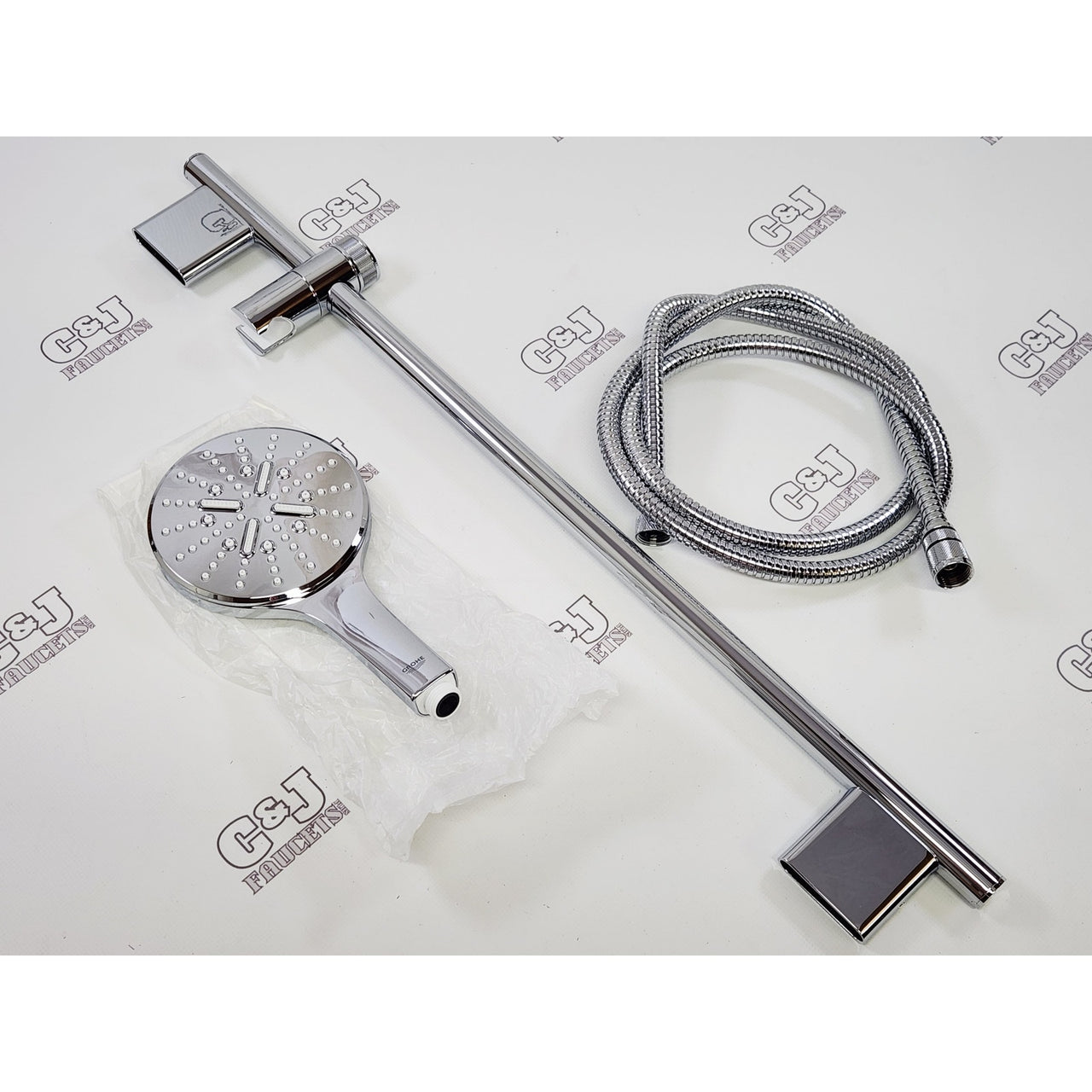 Grohe 26547000 Rainshower Multi Function Hand Shower Package - Starlight Chrome