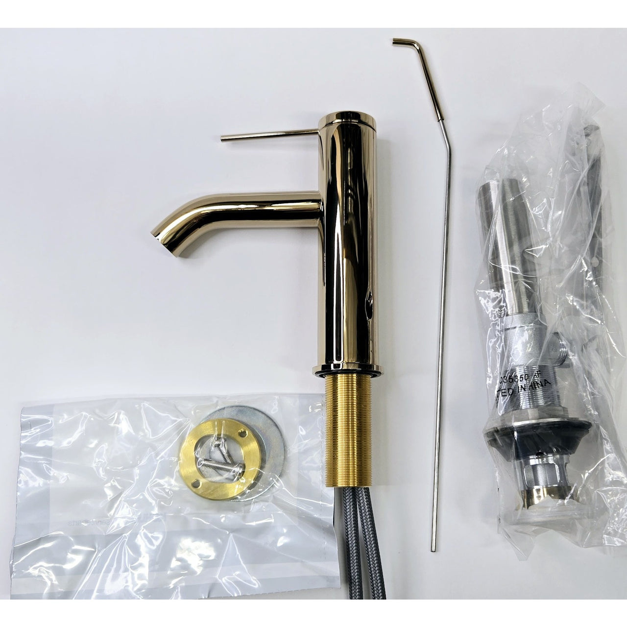 Kohler 77958-4A-AF Components Single-Handle Bathroom Faucet -Vibrant French Gold