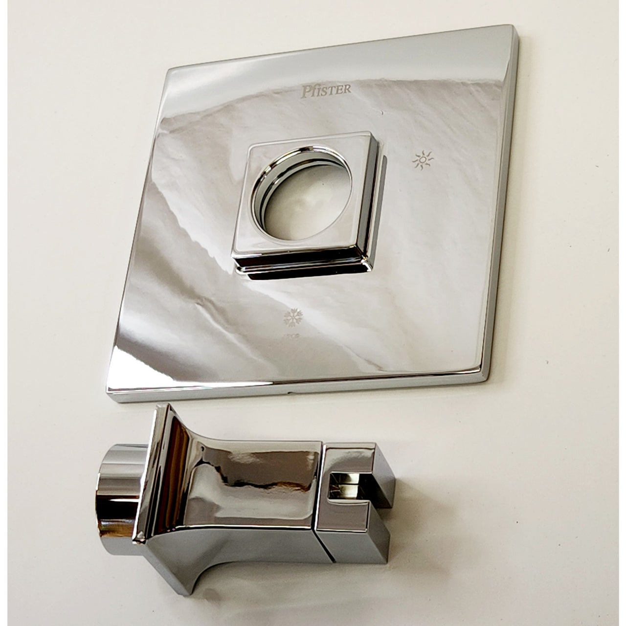 Pfister R89-1VRVC Verve Pressure Balanced Valve Trim Only - Polished Chrome