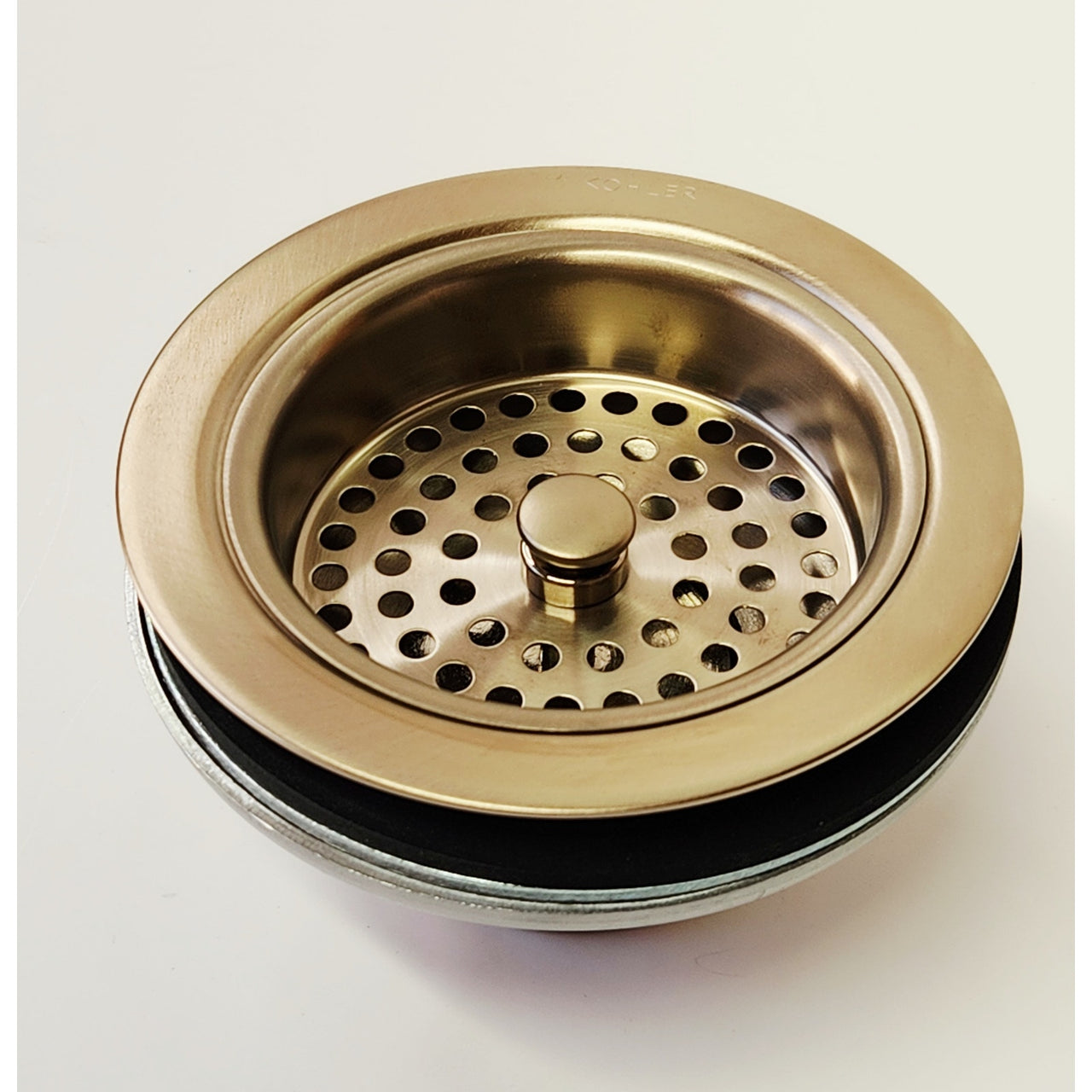 Kohler 8801-BV Duostrainer Basket Strainer with Sink Drain - Brushed Bronze