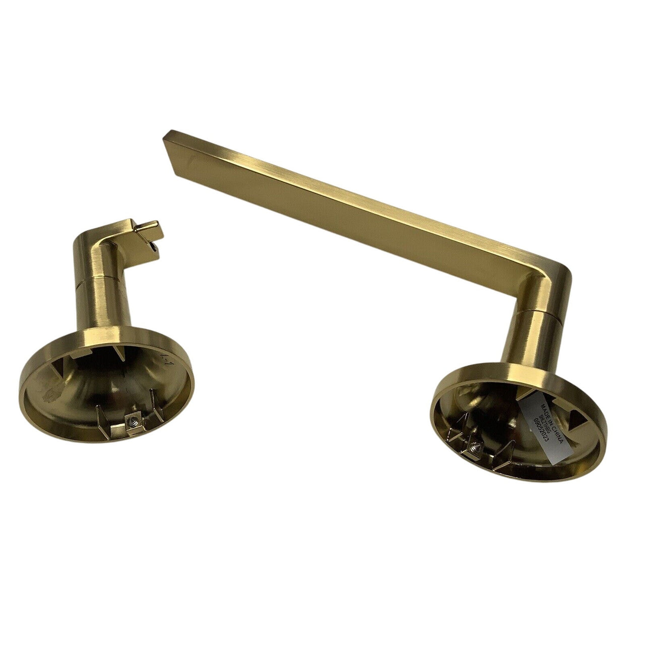 Signature Hardware 466403 Lentz Pivoting Toilet Paper Holder - Brushed Gold