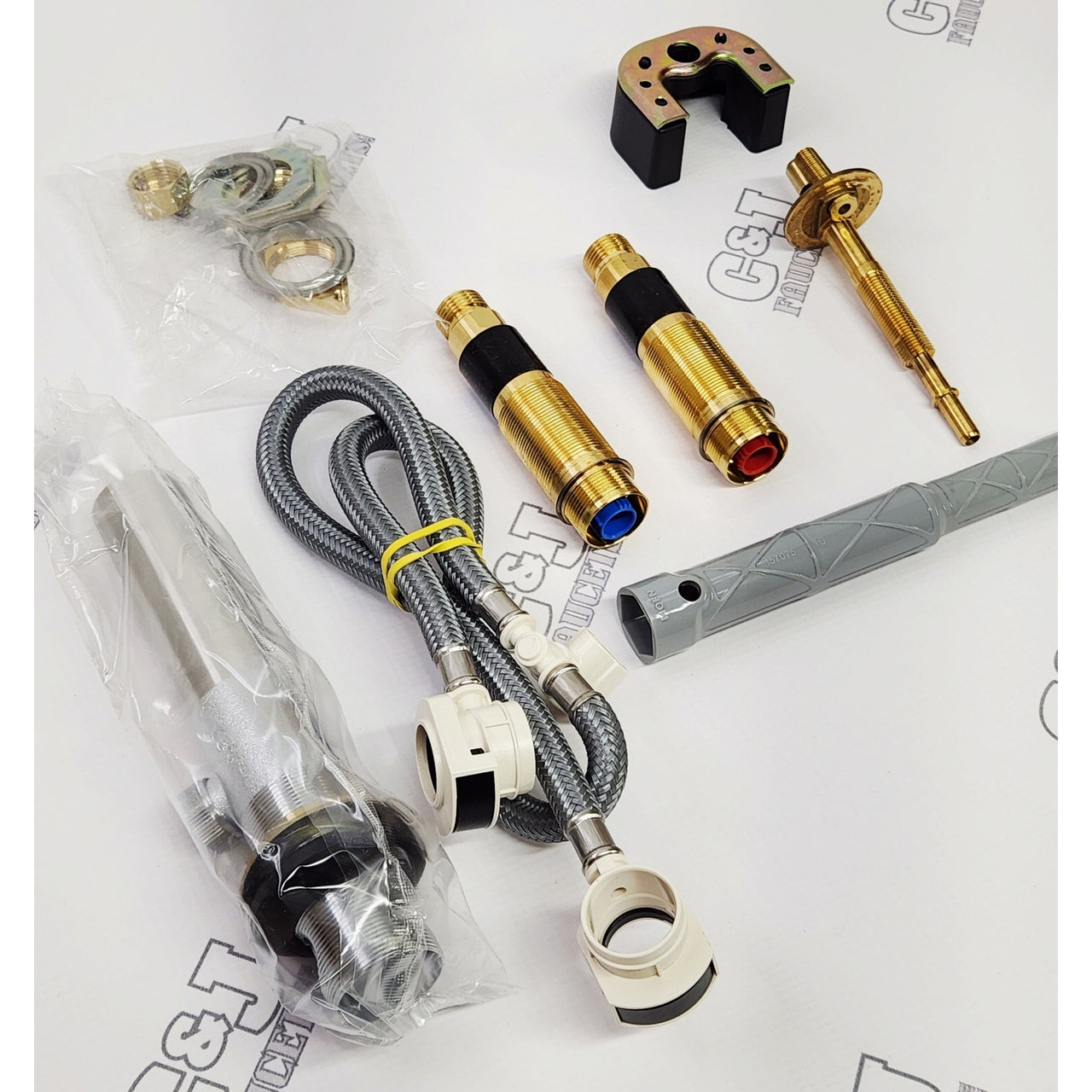 Moen 9000 M-PACT 1/2" IPS Widespread Faucet Rough-In Valve with Drain Assembly