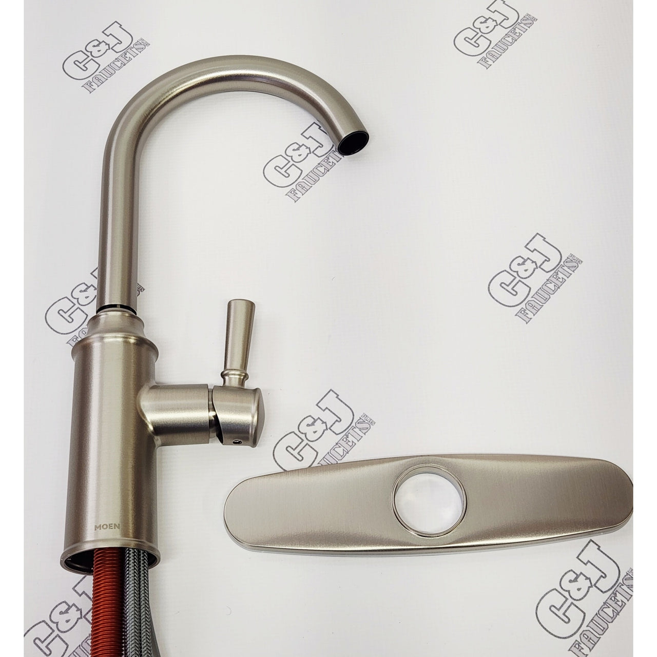 Moen 87801SRS Conneaut Pull-Down Sprayer Kitchen Faucet - Spot Resist Stainless