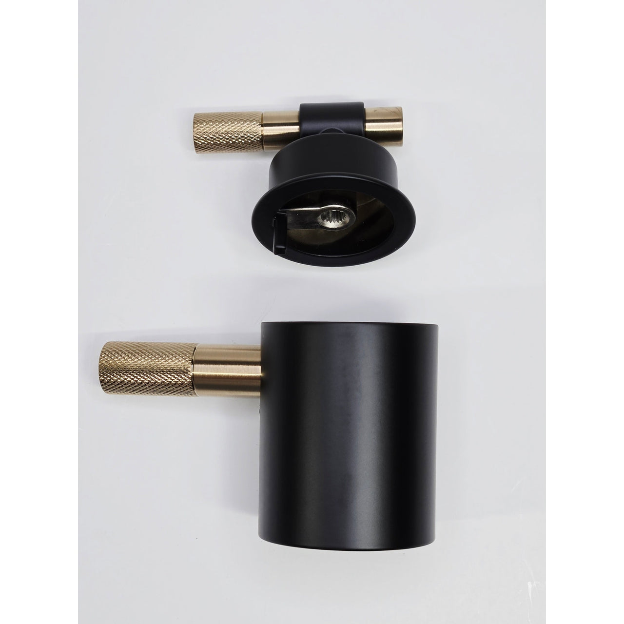 Brizo Litze HL6033-BLGL Thermostatic Valve Trim T-Lever Handle Kit - Black/Gold