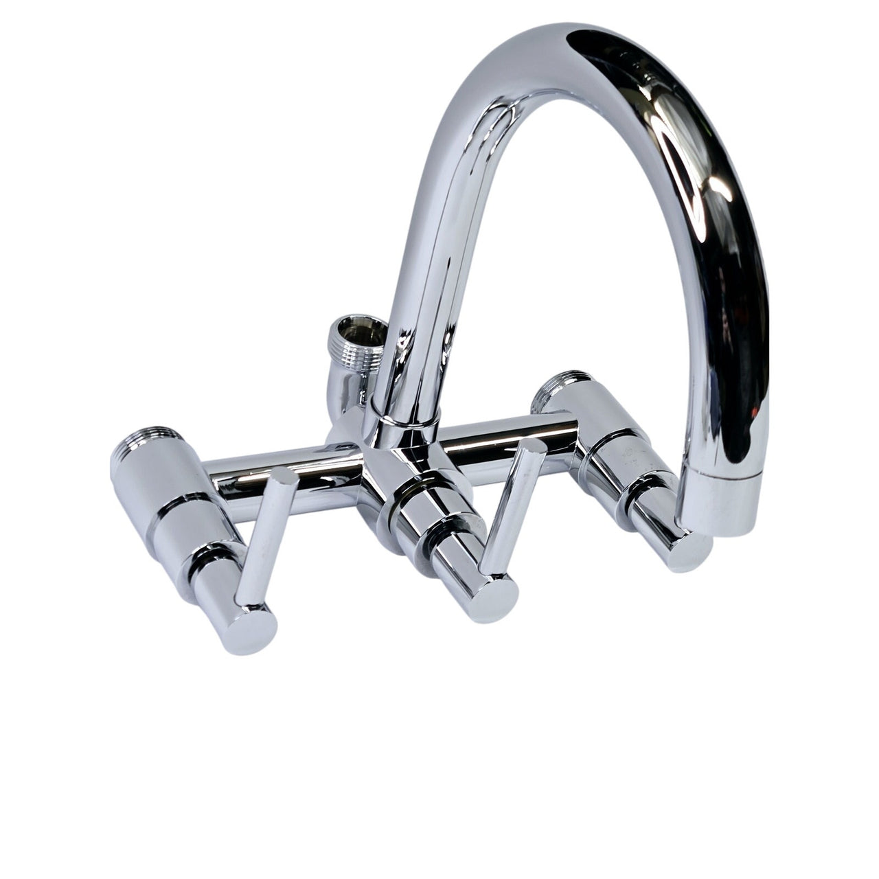 Signature Hardware 379106 Sebastian Wall Mounted Tub Filler Hand Shower - Chrome