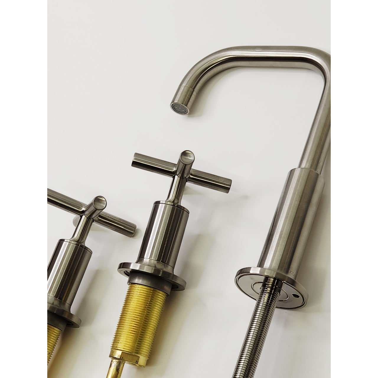 Kohler 14406-3-BN Purist Bathroom Faucet - Brushed Nickel READ