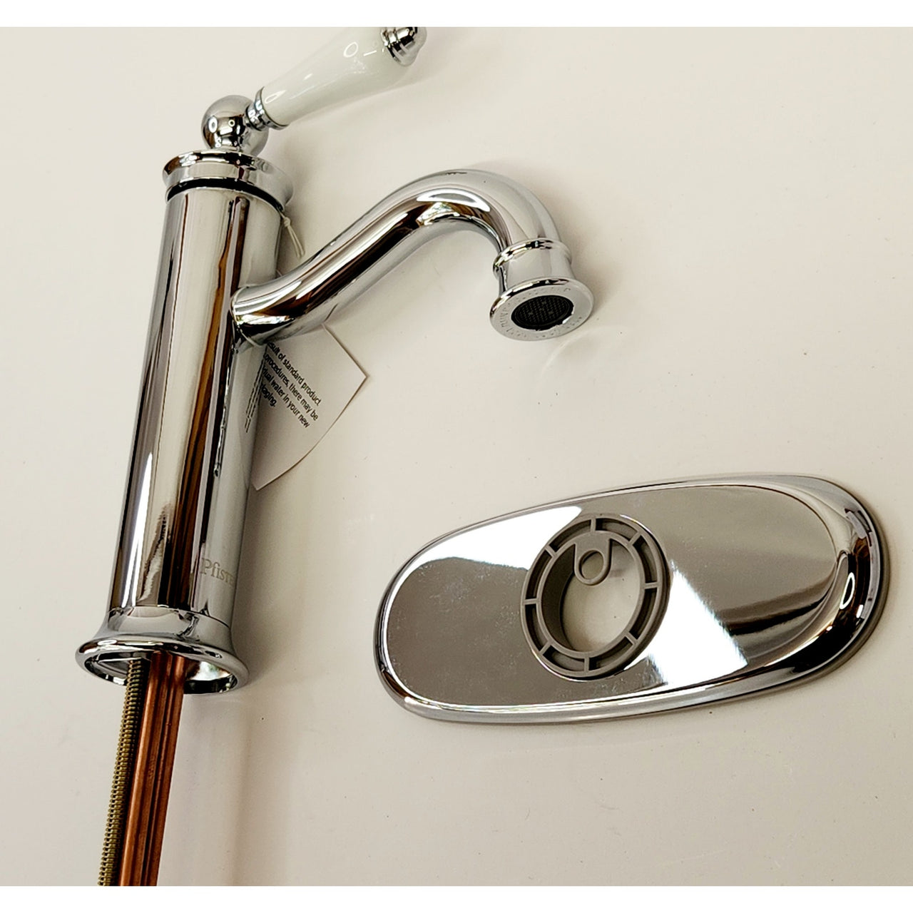 Pfister LF-042-COCC Courant Single Hole Bathroom Faucet - Polished Chrome