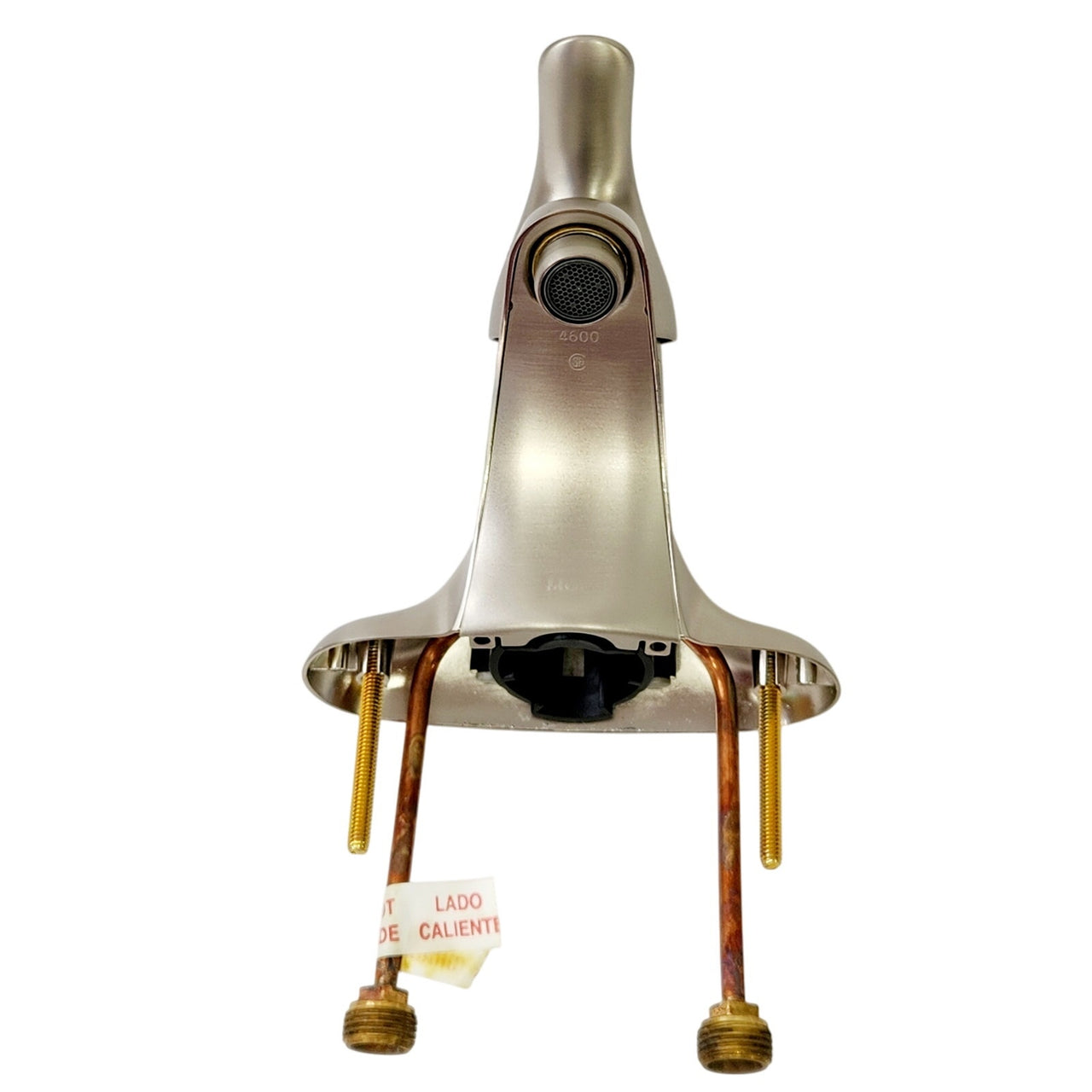 Moen WSL84502SRN Adler 4" Centerset Bathroom Faucet - Spot Resist Brushed Nickel
