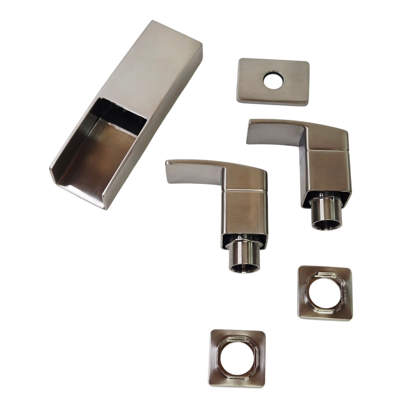 Pfister LG49-DF1K Kenzo 1.2GPM Wall Mounted Bathroom Faucet -Brushed Nickel READ