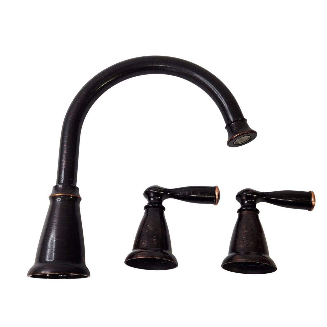 Moen 86924BRB Banbury Deck Mounted Roman Tub Filler Trim - Mediterranean Bronze